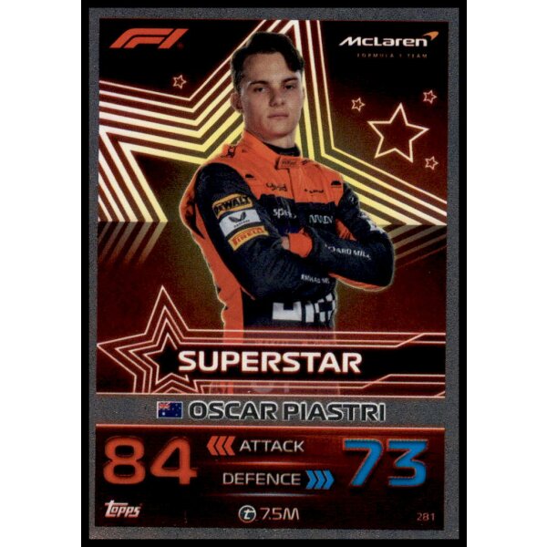 281 - Oscar Piastri - F1 Superstars - 2023