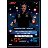 301 - Christian Horner - Topps Awards - 2023