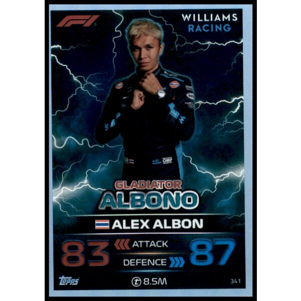 341 - Alex Albon - Gladiatiors - 2023