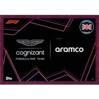 64 - Aston Martin - Team Logo - PINK - 2023