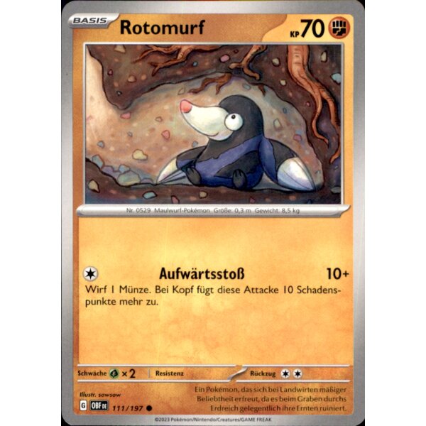 111/197 - Rotomurf - Common - OBF Karmesin & Purpur