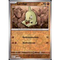 105/197 - Larvitar - Reverse Holo - OBF Karmesin &...