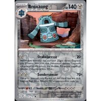 145/197 - Bronzong - Reverse Holo - OBF Karmesin &...