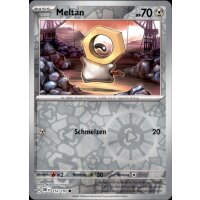 152/197 - Meltan - Reverse Holo - OBF Karmesin & Purpur