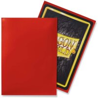 2x Dragon Shield Classic Sleeves - Crimson (2x100 Sleeves)