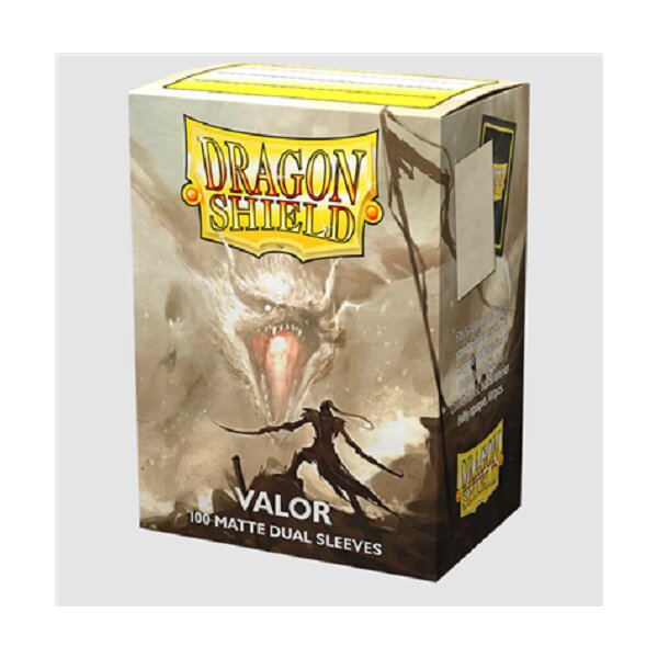 Dragon Shield Dual Matte Sleeves - Valor (100 Sleeves)