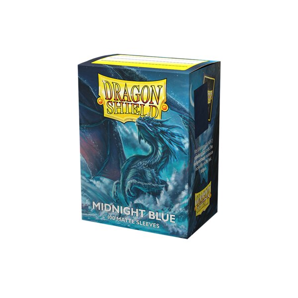 Dragon Shield Matte Sleeves - Midnight Blue (100 Sleeves)