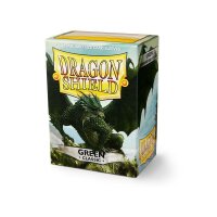 Dragon Shield Standard Sleeves - Green (100 Sleeves)