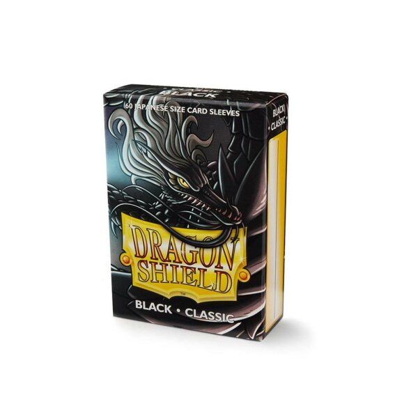 Dragon Shield Classic Sleeves - Classic Black (60 Sleeves)