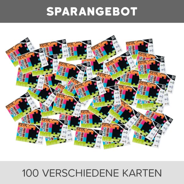 Champions League 2023/24 - Trading Cards - 100 verschiedene, zufällige Karten