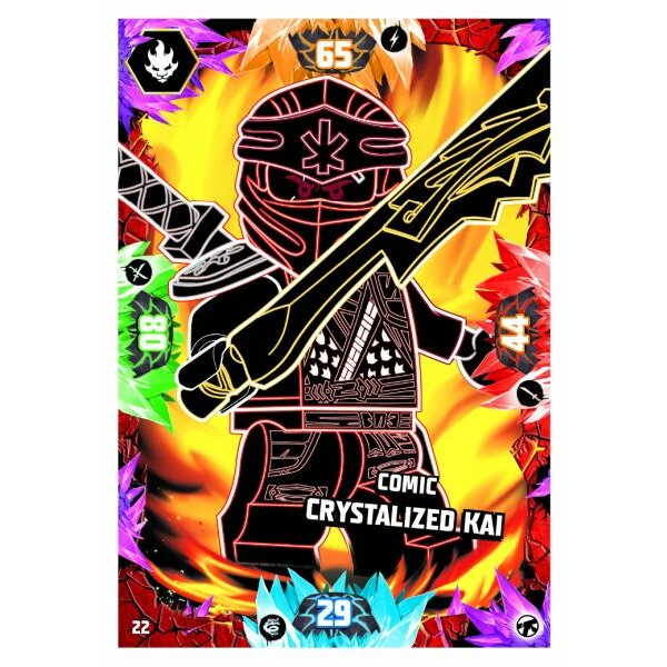 22 - Comic - Crystalized Kai - Helden - Serie 8 NEXT LEVEL