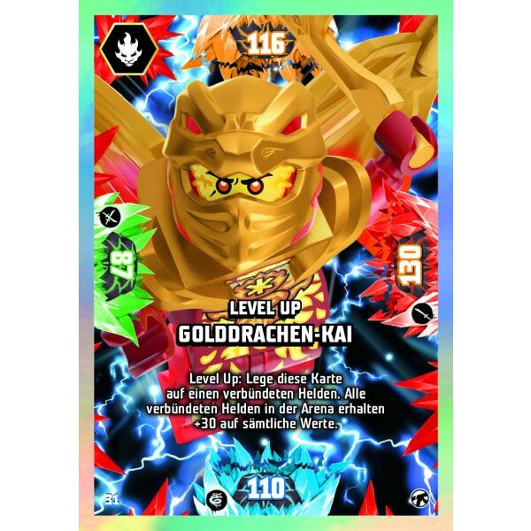 31 - Level Up - Golddrachen-Kai - Helden - Serie 8 NEXT LEVEL