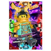 42 - Mutige - Samurai X Nya - Helden - Serie 8 NEXT LEVEL