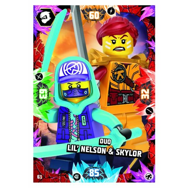 61 - Duo - Lil Nelson & Skylor - Helden - Serie 8 NEXT LEVEL