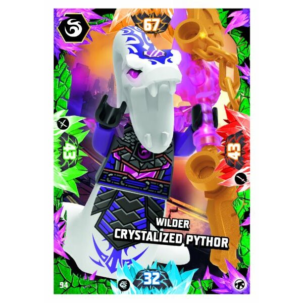 94 - Wilder Crystalized - Pythor - Schurken - Serie 8 NEXT LEVEL