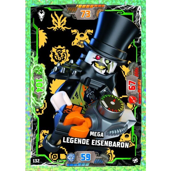 132 - Mega Legende - Eisenbaron - Schurken - Serie 8 NEXT LEVEL