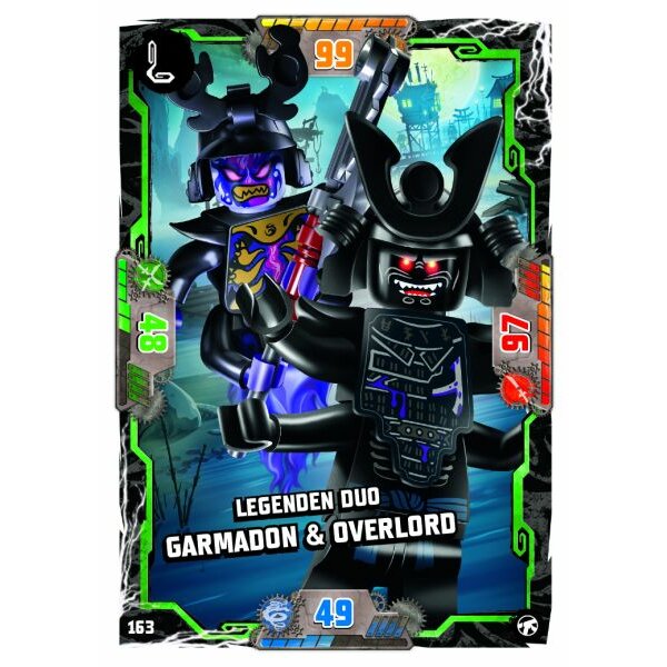 163 - Legenden Duo - garmadon & Overlord - Schurken - Serie 8 NEXT LEVEL