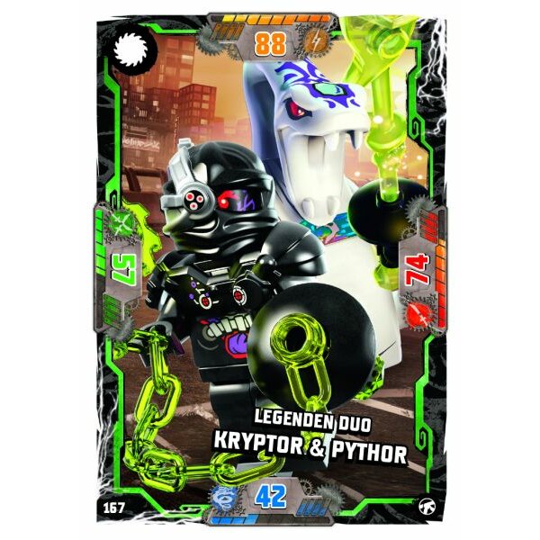 167 - Legenden Duo - Kryptor & Pythor - Schurken - Serie 8 NEXT LEVEL