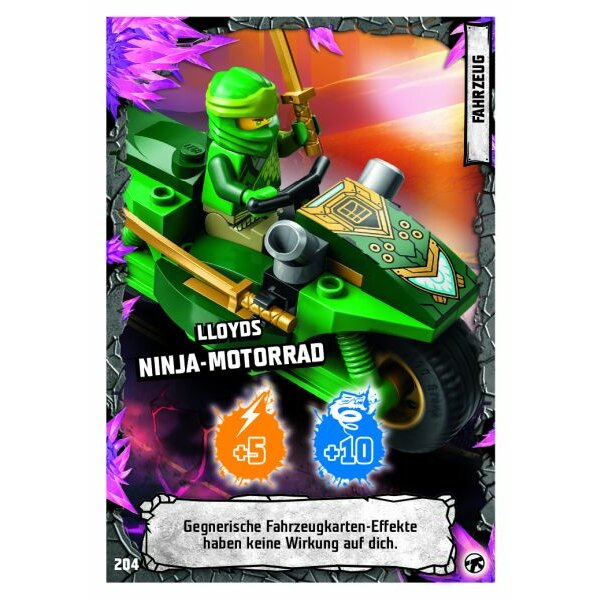 204 - Lloyds Ninja-Motorrad - Fahrzeug - Serie 8 NEXT LEVEL