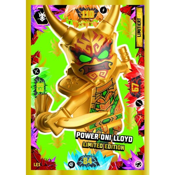 LE01 - Power Oni Lloyd - Limitierte Karte - Serie 8 NEXT LEVEL