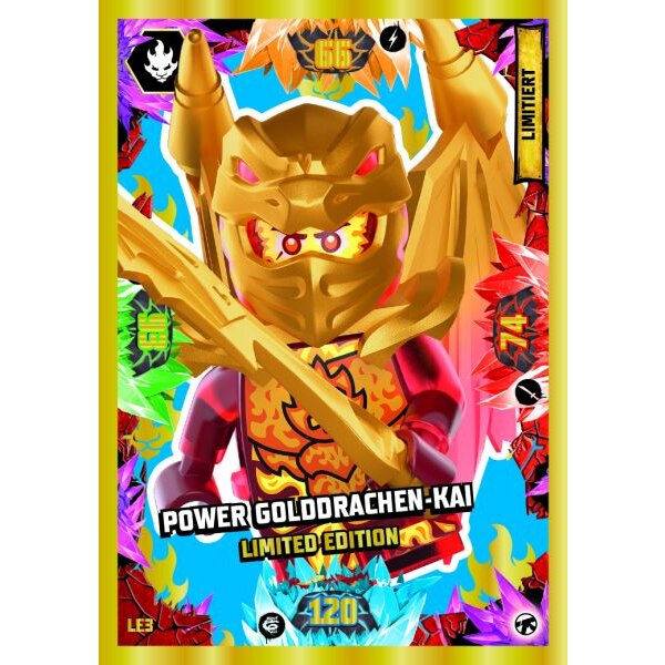 LE03 - Power Golddrachen-Kai - Limitierte Karte - Serie 8 NEXT LEVEL