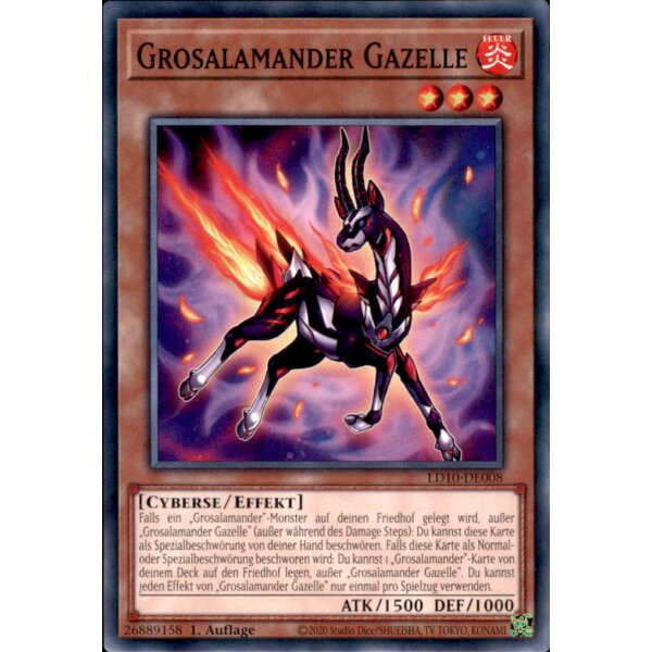 LD10-DE008 - Grosalamander Gazelle - 1. Auflage