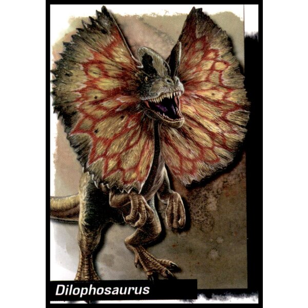 21 - Leading Dinosaurs - Wrinkled Card - Jurassic Park 30 Jahre