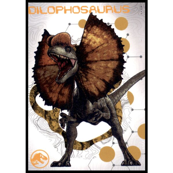 114 - Dinosaurs Live Here - Wrinkled Card - Jurassic Park 30 Jahre