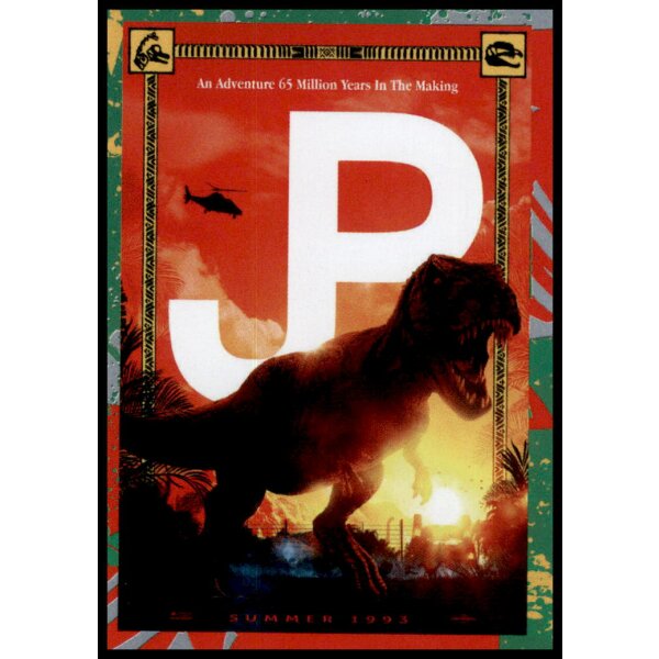 187 - 30th Anniversary Special - Metal Karte - Jurassic Park 30 Jahre