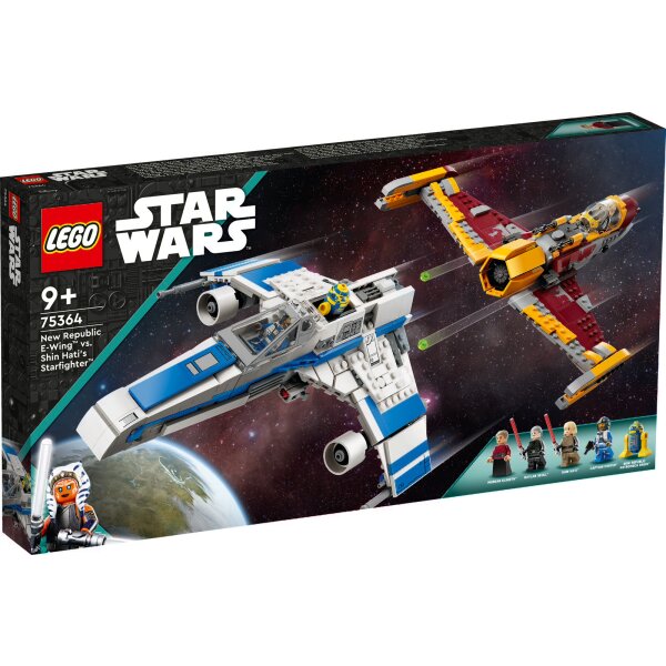 LEGO® Star Wars™ 75364 - New Republic E-Wing™ vs. Shin Hatis Starfighter™