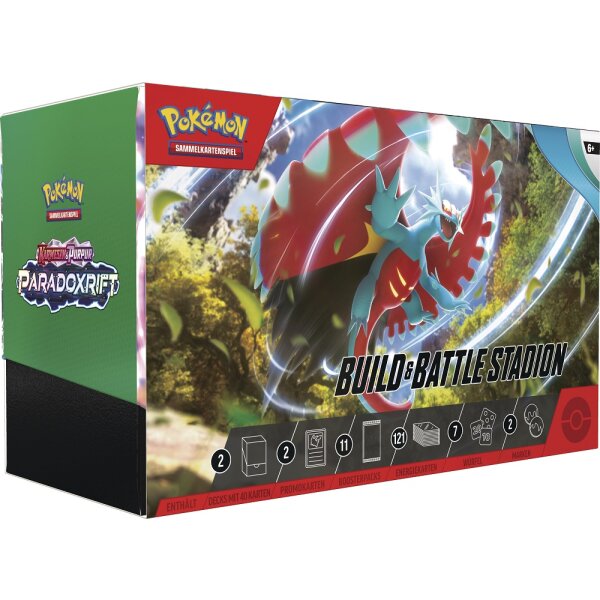 Pokemon KP04 Paradoxrift - Build & Battle Stadium Box - Deutsch