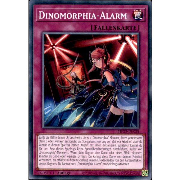 MP23-DE038 - Dinomorphia-Alarm - 1. Auflage