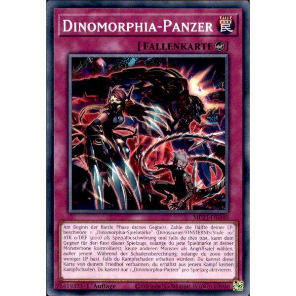 MP23-DE040 - Dinomorphia-Panzer - 1. Auflage