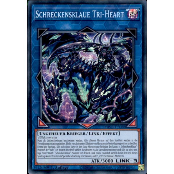 MP23-DE088 - Schreckensklaue Tri-Heart - 1. Auflage