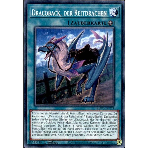 MP23-DE271 - Dracoback, der Reitdrachen - 1. Auflage