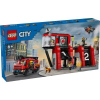 LEGO® City Feuerwehr 60414 - Feuerwehrstation mit...