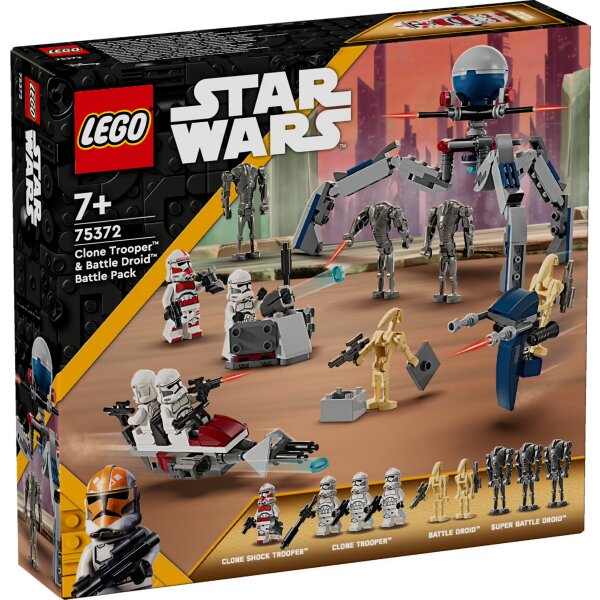 LEGO® Star Wars™ 75372 - Clone Trooper™ & Battle Droid™ Battle Pack