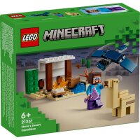 LEGO® Minecraft™ 21251 - Steves Wüstenexpedition