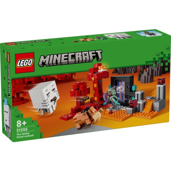 LEGO® Minecraft™ 21255 - Hinterhalt am Netherportal