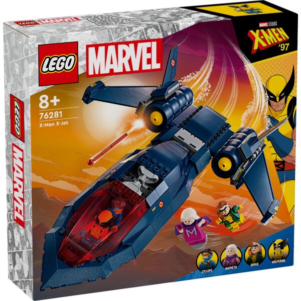 LEGO® Marvel Super Heroes™ 76281 - X-Jet der X-Men