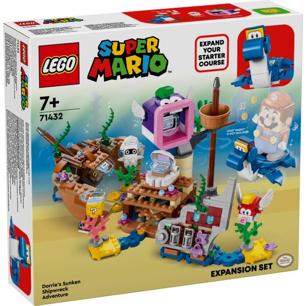 LEGO® Super Mario 71432 - Dorrie und das versunkene Schiff – Erweiterungsset