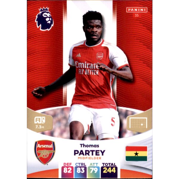 35 - Thomas Partey - Basis Karte - 2023/2024