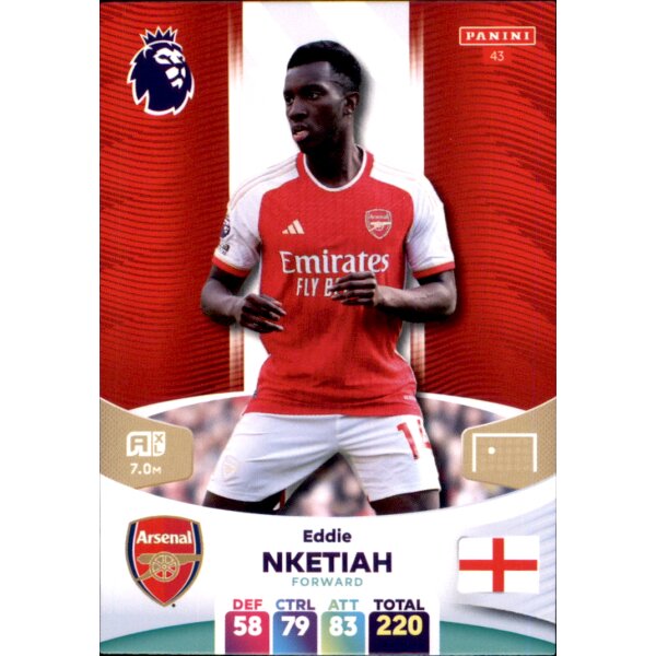 43 - Eddie Nketiah - Basis Karte - 2023/2024