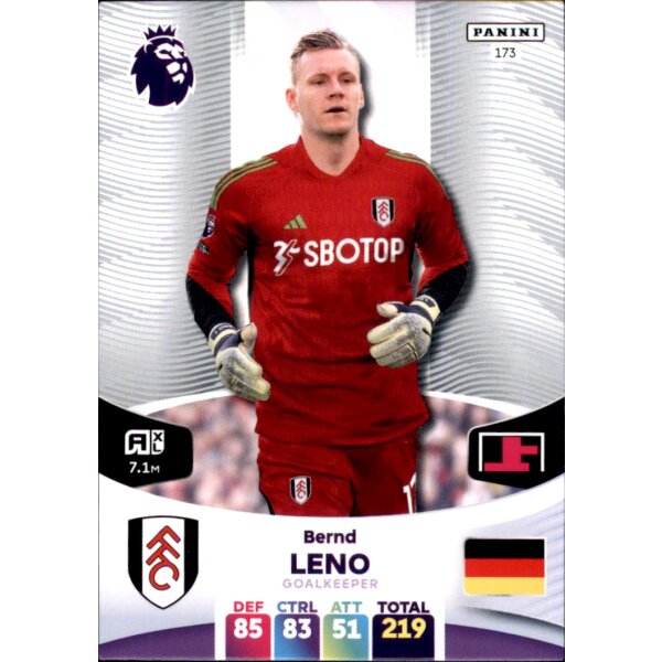 173 - Bernd Leno - Basis Karte - 2023/2024