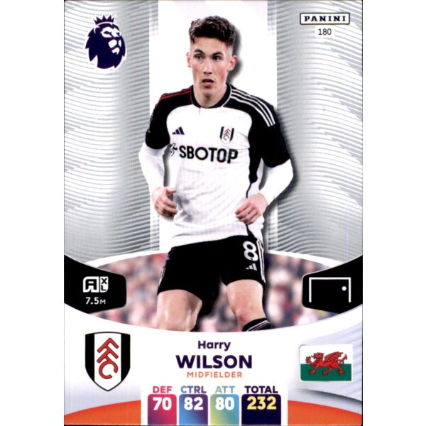 180 - Harry Wilson - Basis Karte - 2023/2024