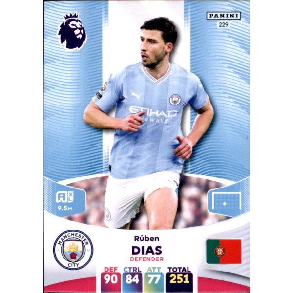 229 - Ruben Dias - Basis Karte - 2023/2024