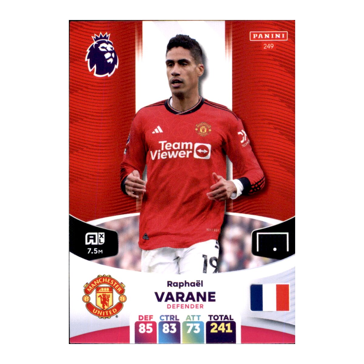 249 Raphael Varane Basis Karte 2023/2024, 0,49