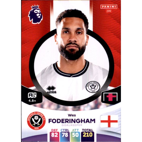 299 - Wes Foderingham - Basis Karte - 2023/2024