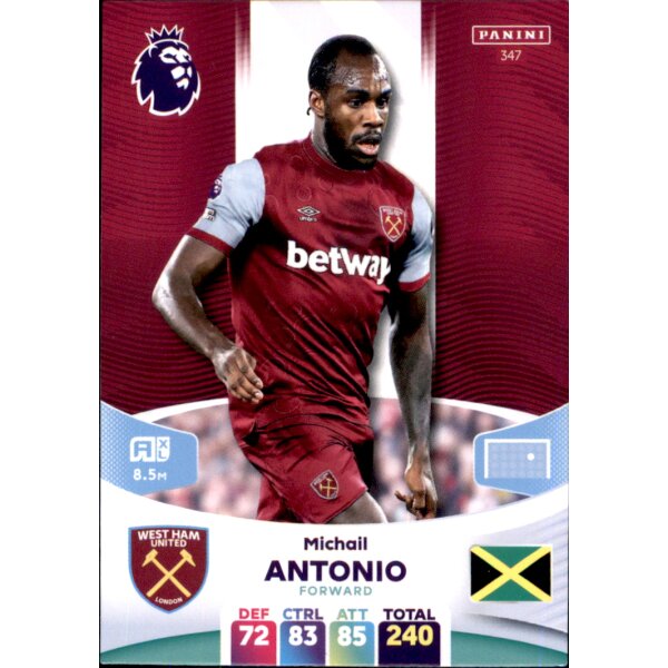 347 - Michail Antonio - Basis Karte - 2023/2024