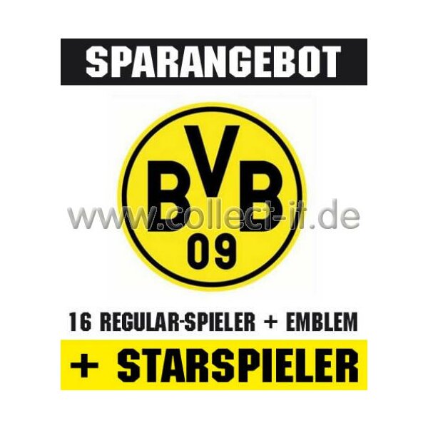 Mannschafts-Paket mit beiden Starspielern - SAISON 08/09 - Borussia Dortmund